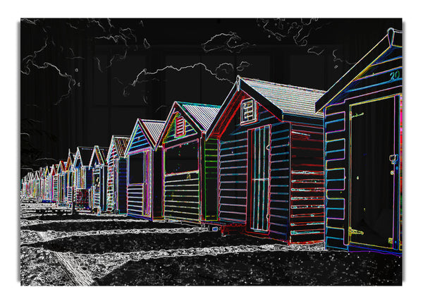 Strandhütten Modern Canvasb L