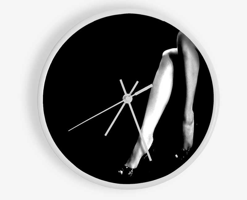 Sexy Legs Black Clock - Wallart-Direct UK