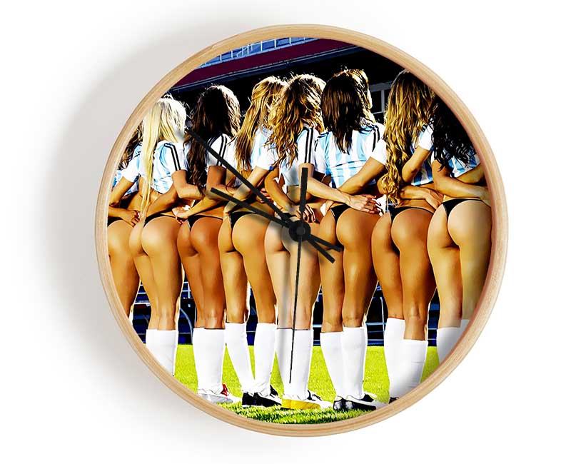 Cheeky Sport Clock - Wallart-Direct UK