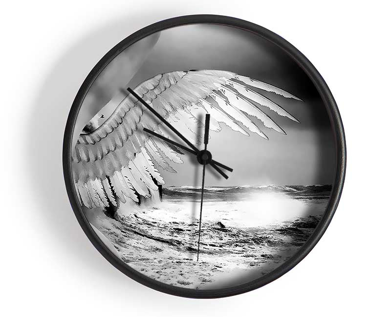 Ocean Angel Clock - Wallart-Direct UK