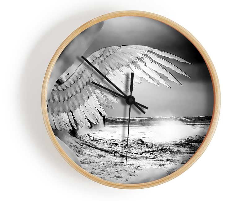 Ocean Angel Clock - Wallart-Direct UK