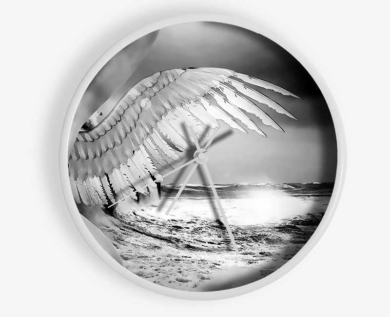 Ocean Angel Clock - Wallart-Direct UK