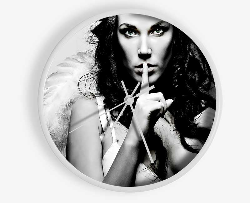 Angel Beauty Clock - Wallart-Direct UK