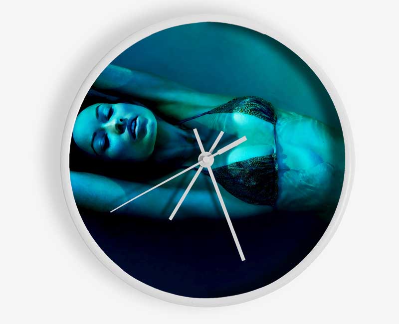 Petal Waters Clock - Wallart-Direct UK