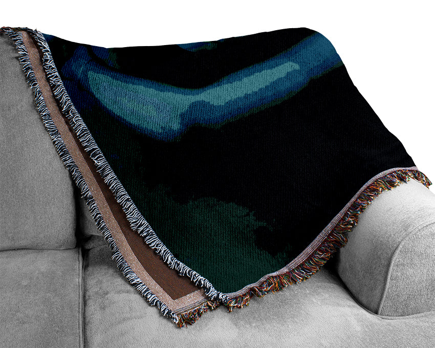 Petal Waters Woven Blanket