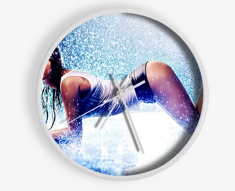 Nudes Canvas Dance Clock - Wallart-Direct UK