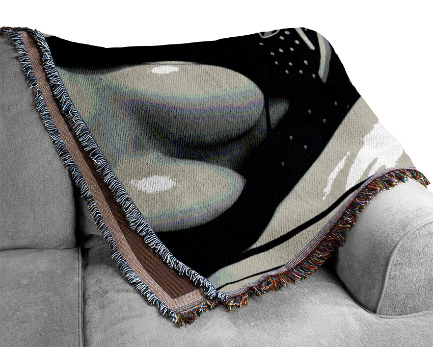 Nudes Canvas Boat Ride Woven Blanket