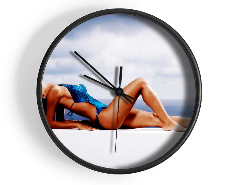 Beach Body Perfect Clock - Wallart-Direct UK