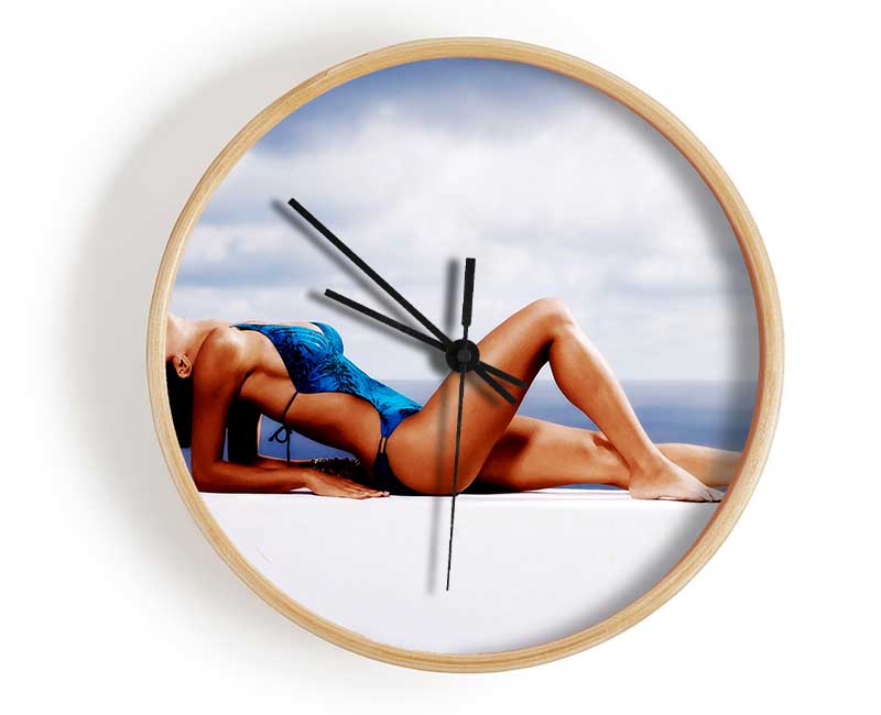 Beach Body Perfect Clock - Wallart-Direct UK