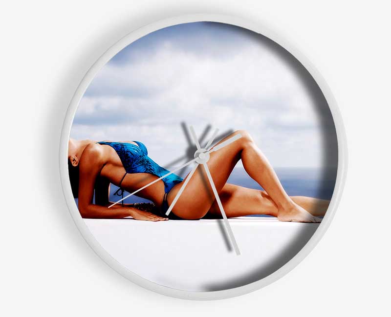 Beach Body Perfect Clock - Wallart-Direct UK