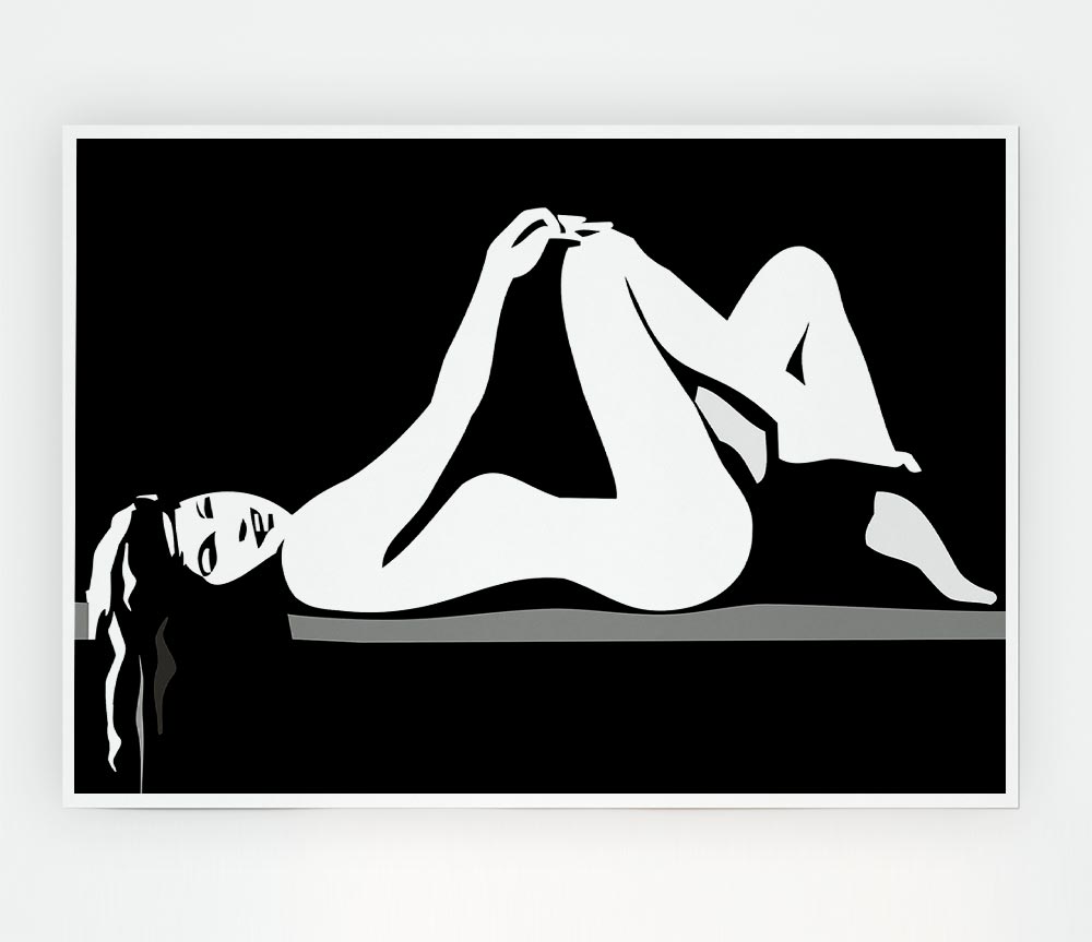Female Exotica Print Poster Wall Art