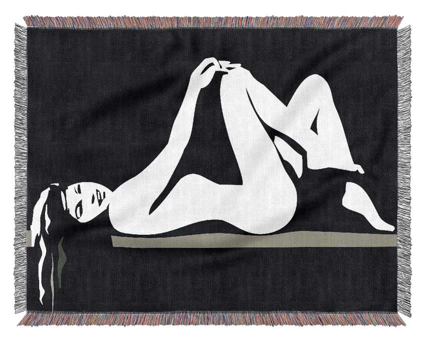 Female Exotica Woven Blanket
