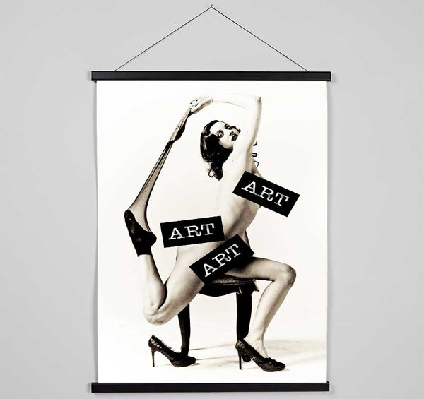 Female Art Hanging Poster - Wallart-Direct UK