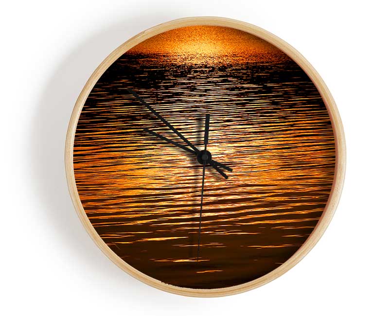 The Oceans Light Clock - Wallart-Direct UK