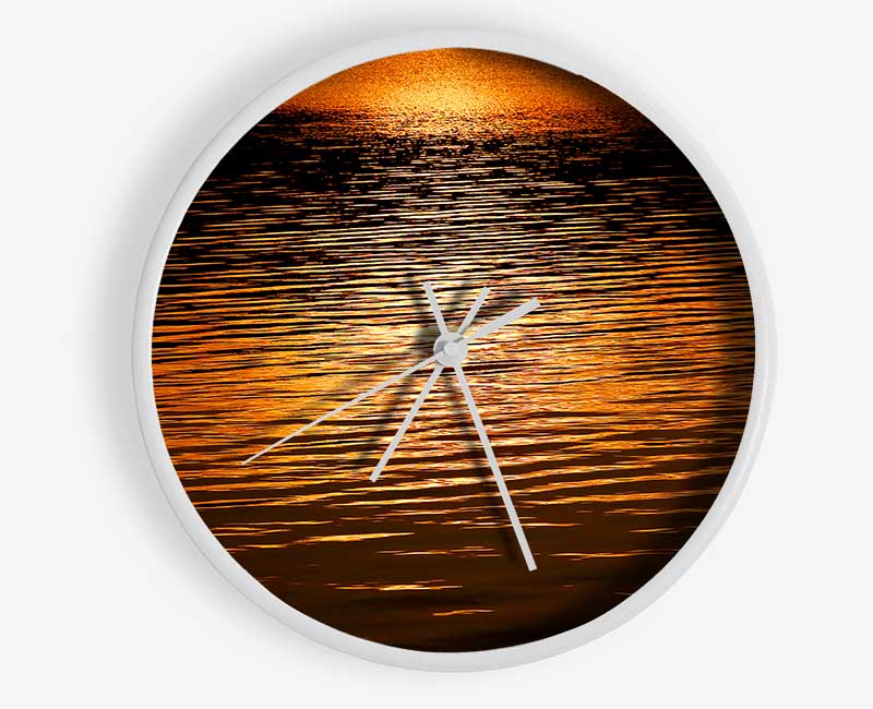 The Oceans Light Clock - Wallart-Direct UK