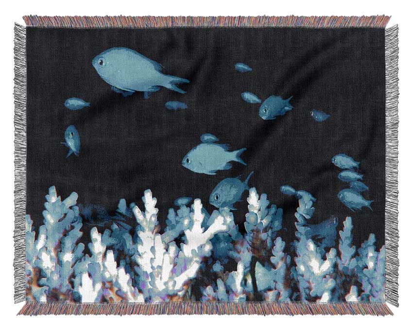 The Ocean World Woven Blanket