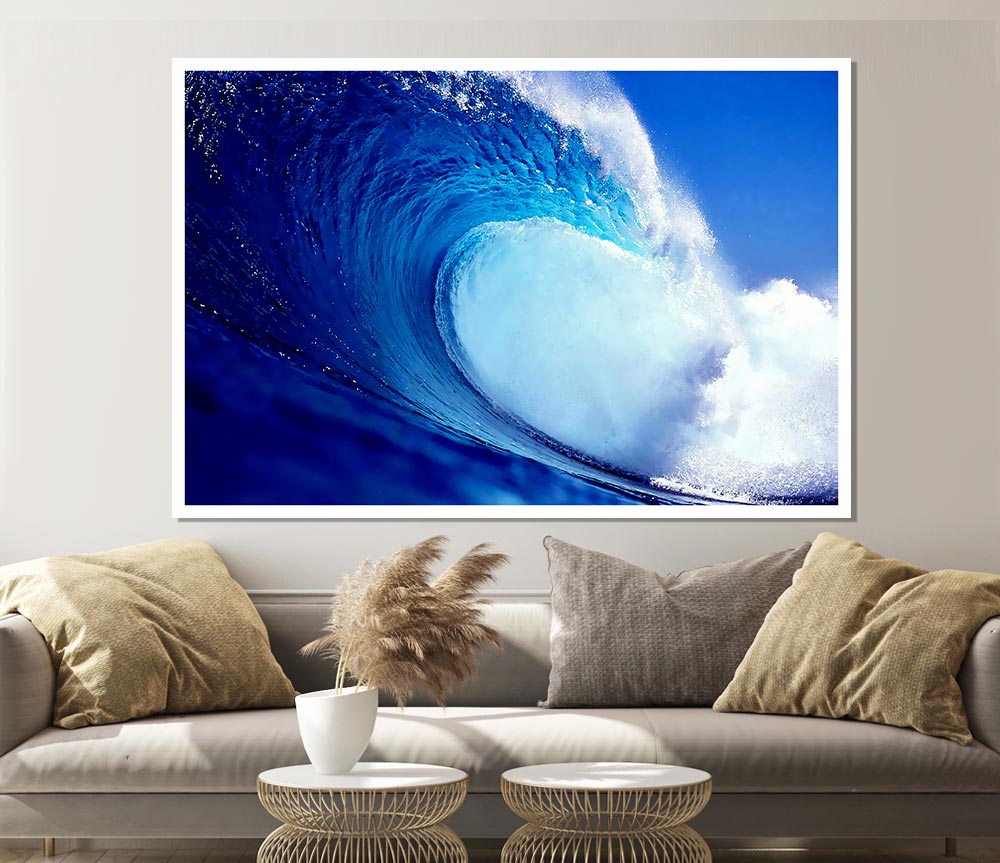 The Giant Wave Print Poster Wall Art