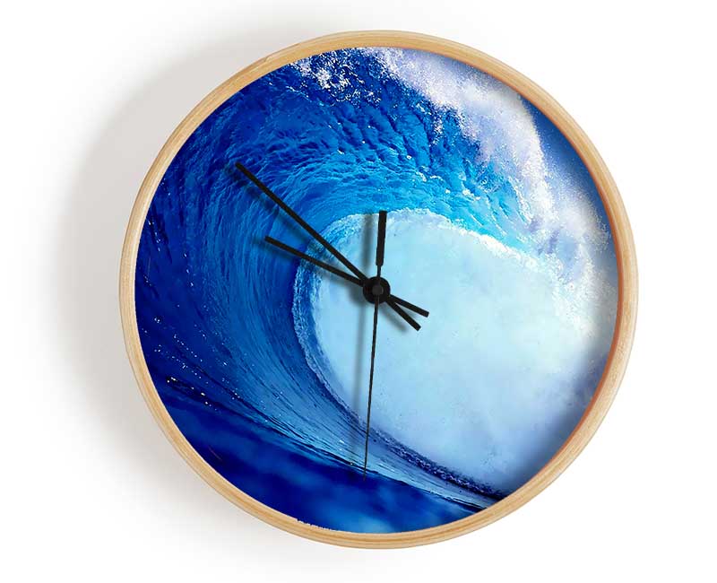 The Giant Wave Clock - Wallart-Direct UK