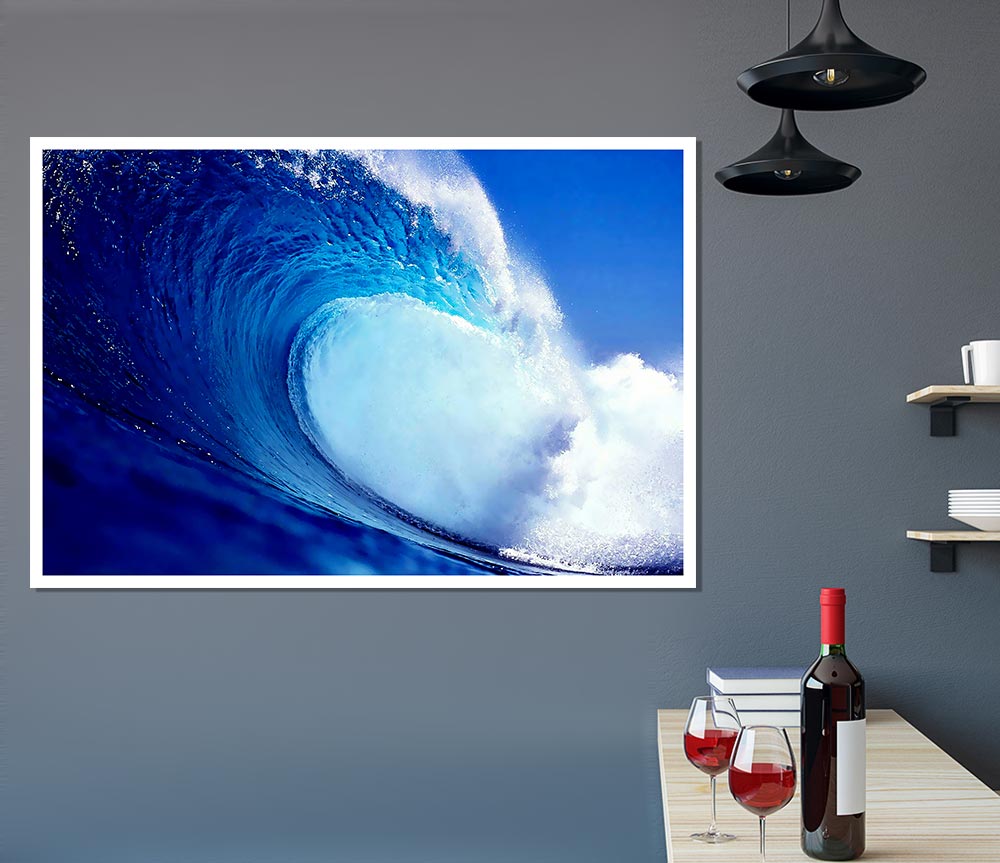 The Giant Wave Print Poster Wall Art