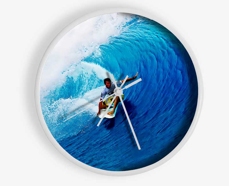 Surfers Tunnel Clock - Wallart-Direct UK