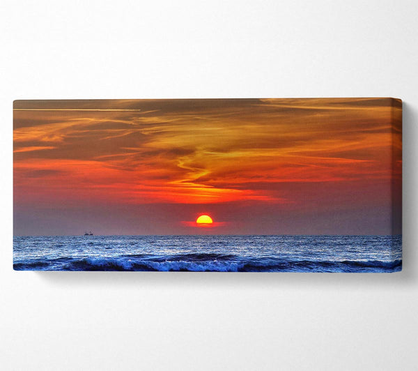 Sonnenuntergang am Strand