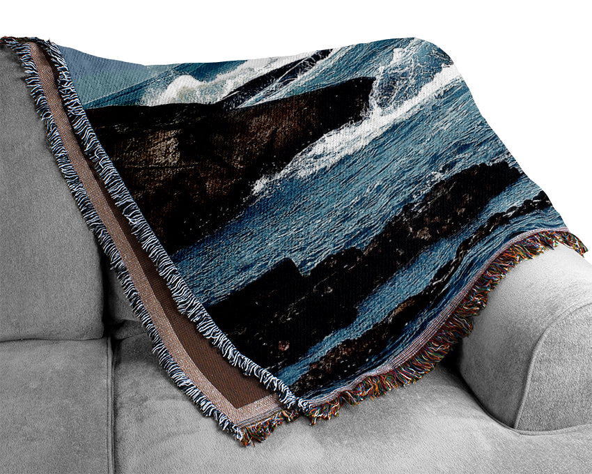 Splashed Woven Blanket