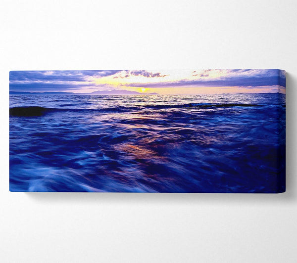 Skyline des blauen Ozeans