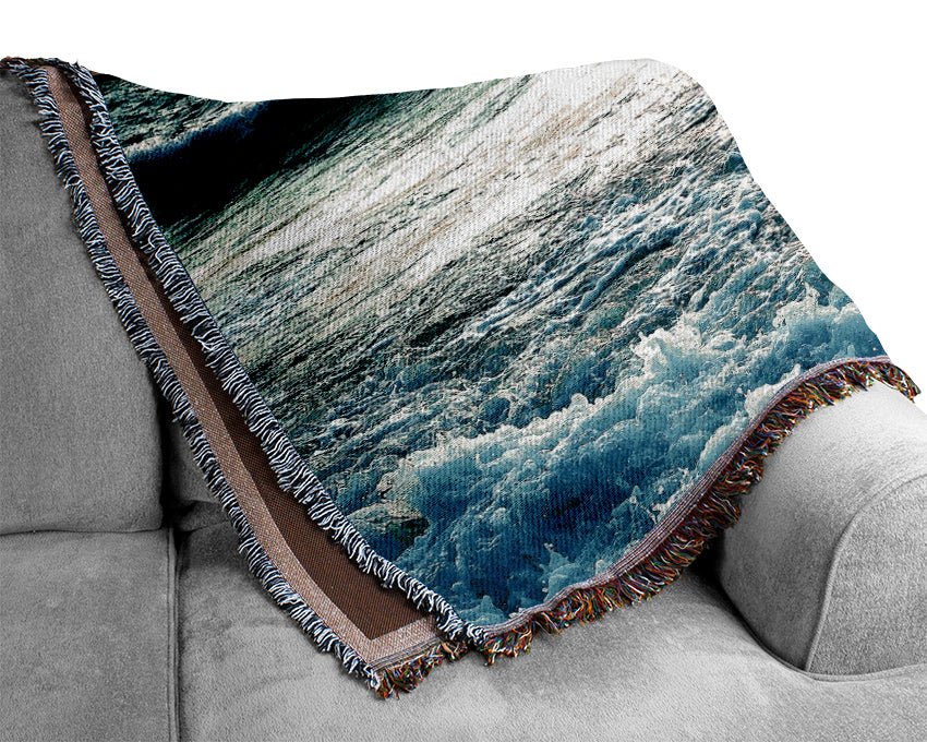 Sea Water Woven Blanket