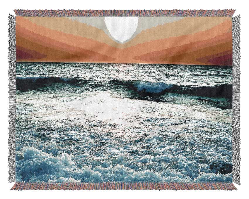 Sea Water Woven Blanket