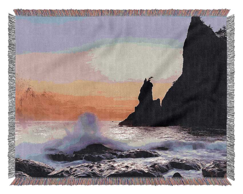Ocean Spray Delight Woven Blanket