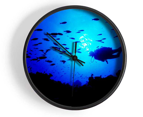 Divers City Clock - Wallart-Direct UK