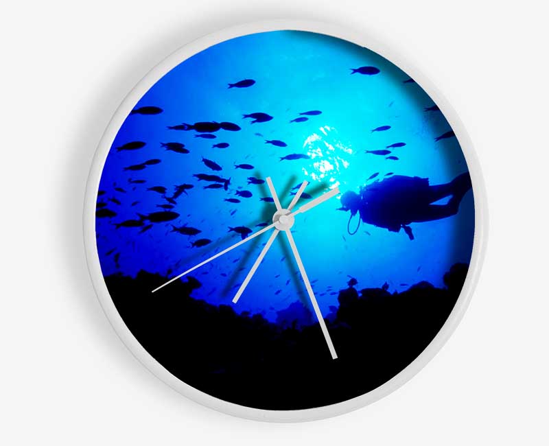 Divers City Clock - Wallart-Direct UK