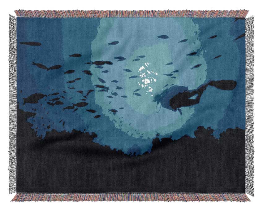 Divers City Woven Blanket