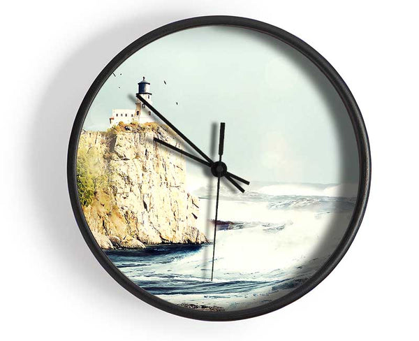Beautiful Lighthouse Clock - Wallart-Direct UK