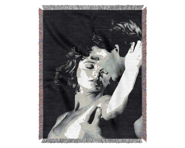Dirty Dancing The Touch B n W Woven Blanket