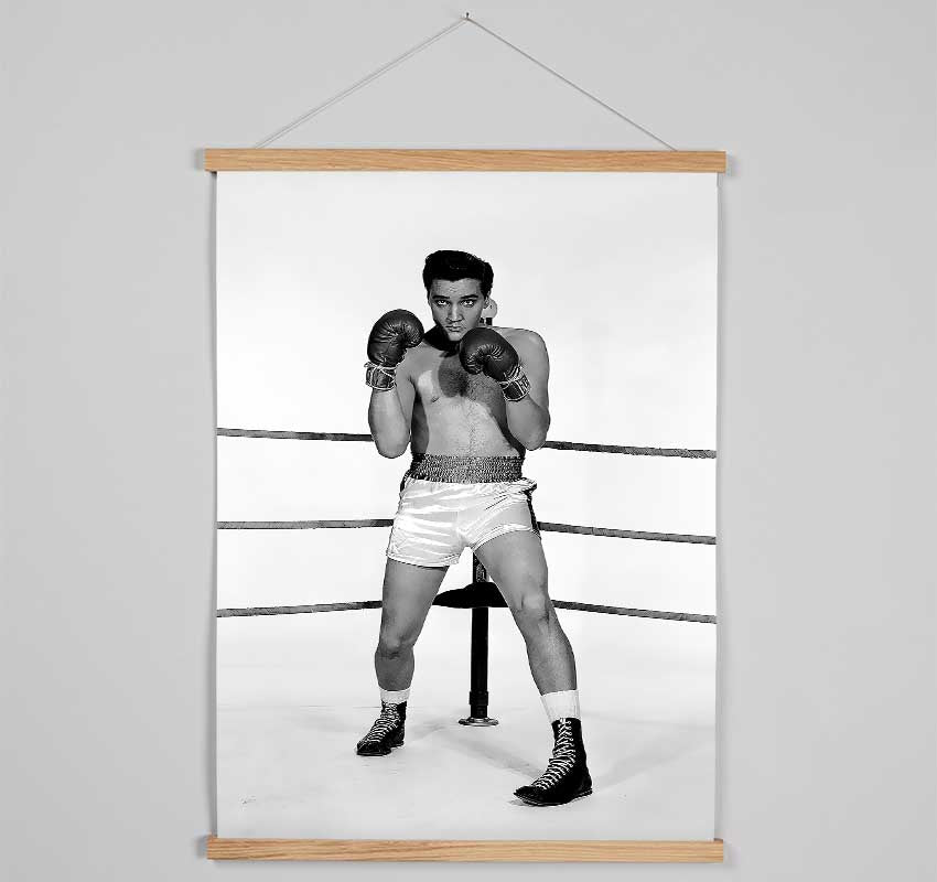 Elvis Presley Boxing Kid Hanging Poster - Wallart-Direct UK