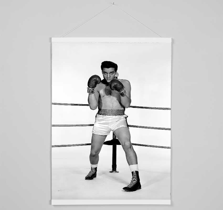 Elvis Presley Boxing Kid Hanging Poster - Wallart-Direct UK