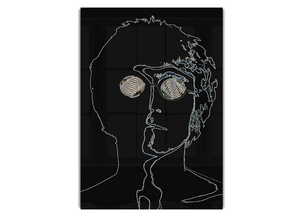 John Lennon Black