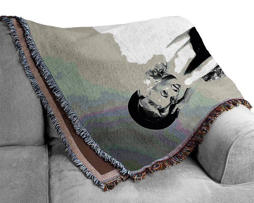 Marilyn Monroe Gentlemen Prefer Blonds Woven Blanket