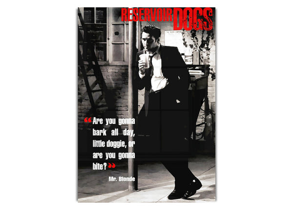 Mr Blonde Reservoir Dogs People Canvasb P