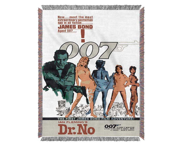 Sean Connery Dr No Woven Blanket