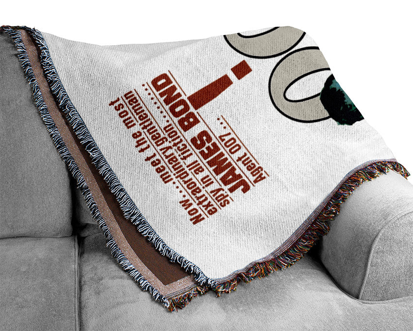 Sean Connery Dr No Woven Blanket