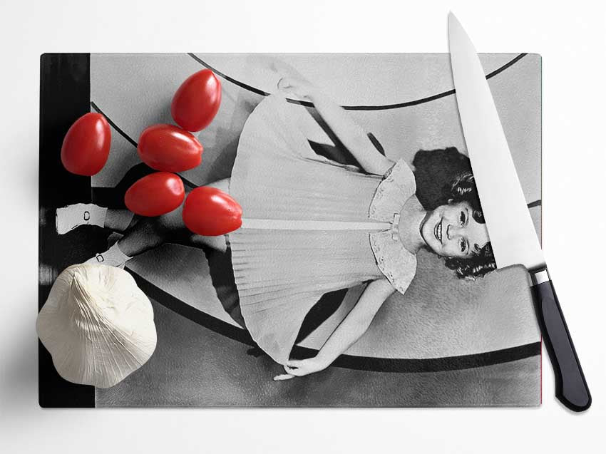 Shirley Temple Glass Chopping Board