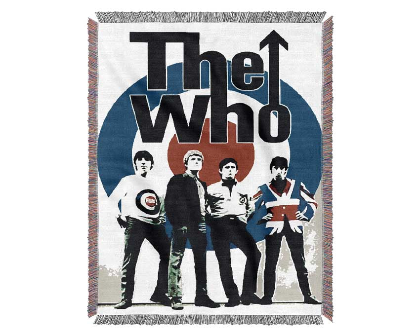 The Who Woven Blanket