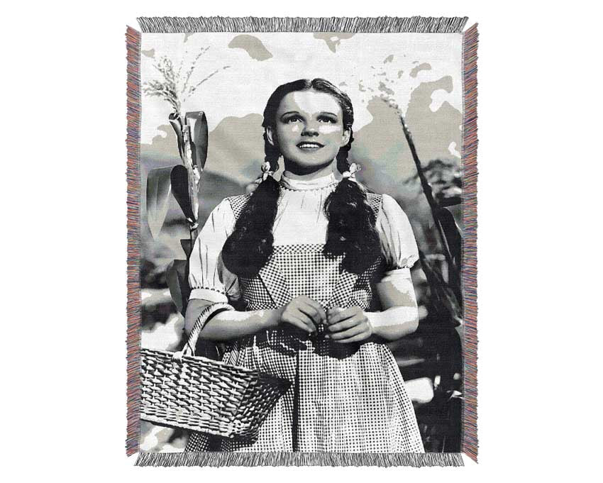 Wizard Of Oz Dorothy Woven Blanket