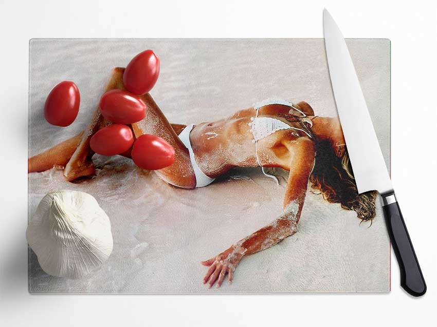 Elle Macpherson In The Sea Glass Chopping Board