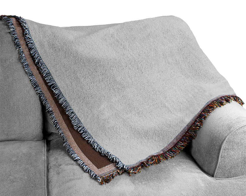 Marilyn Monroe Retro Grey Woven Blanket