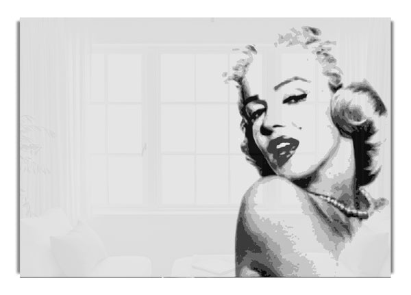 Marilyn Monroe Retro Grey
