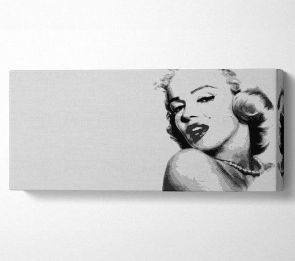 Marilyn Monroe Retro Grau