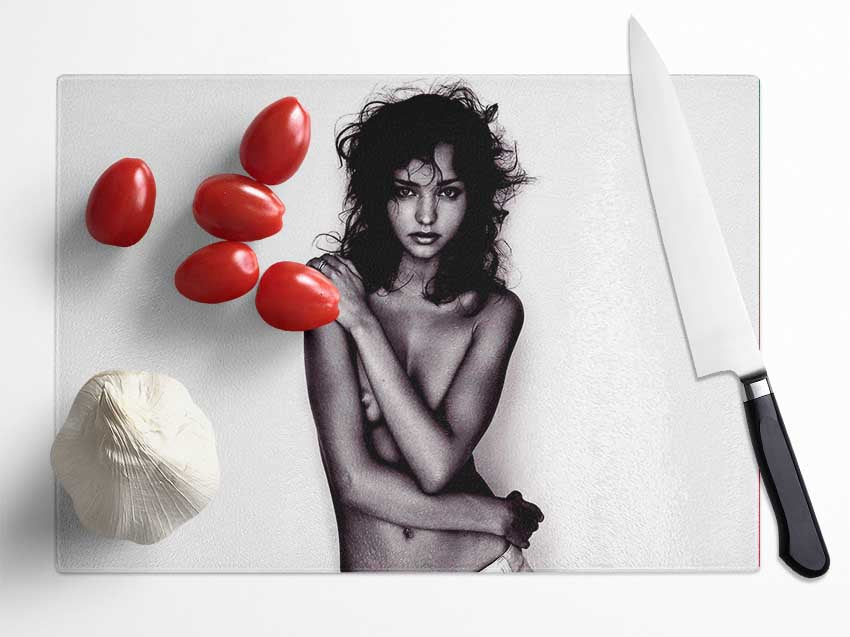 Miranda Kerr Hot Body Glass Chopping Board